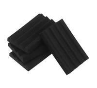 VANZACK 4 Pièces Porte-hameçons en Eva Noir pour Pêche en Bateau, Rangement Ajustable et Gestion Optimisée de l'espace pour Leurres et Accessoires de Pêche