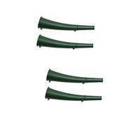 VANZACK 4 Pièces trompette sifflet whistle jeux plein cornet fers klaxon de camping signaux de klaxon nautique petit avertisseur sonore en fer enseignant le cor de fer le fer