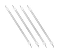 VANZACK 4 Pièces Tube Chauffant Électrique, Élément Chauffant Tubulaire Électrique en Quartz et Céramique, Blanc, 9 Pouces, pour Radiateurs D’appoint, Chauffage Intérieur et Chambres,