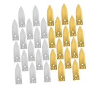 VANZACK 40 pièces Bande Électrode Cuivre Zinc pour Expériences Batterie Fruit DIY Matériel Scientifique Scolaire et Artisanat