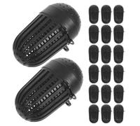 VANZACK 40 Pièces Mini Piège à Poissons pour Anguille, Panier D'appât | Plastique, Stockage des Appâts, pour Pêche au Lac et Petits Poissons, Usage Loisir