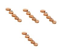 VANZACK 4pièces Échelle Bois pour Hamsters Et Petits Animaux Jouet pour Améliorer Équilibre Accessoire pour Cage Marches Facile à Nettoyer