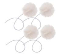 VANZACK 4pièces Jouets Suspendus pour avec Cloches Remplaçables pour Arbres à Jouets Interactifs avec Système Accroche pour Griffoirs Et Tours De Jeux