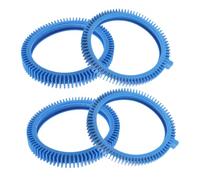 VANZACK 4pièces Lot de Roues De Rechange pour Robot Nettoyeur De Piscine Pneus Avant Et Arrière PVC Accessoires pour Robot Nettoyeur De Piscine Automatique