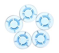 VANZACK 5 Pièces Foot Pedal Covers For Guitar Effects Pedals Mushroom Head Footswitch Toppers Ergonomic Button Caps Precise Trigger Protection