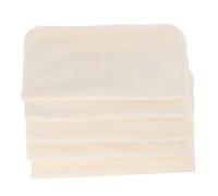 VANZACK 5 pièces Lot de Lingettes Garçon Fille Lavables Fibre de Serviettes Absorption de Réutilisables et Durables pour Né et Tout Petit