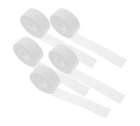 VANZACK 5 Rouleaux Autocollants Anti-Transpiration Invisibles pour Col de Chemise, Protecteurs Auto-adhésifs en Tissu Non Tissé Blanc, Absorbent la Sueur et Gardent Le Col Propre et Sec