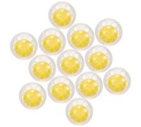 VANZACK 50 Pièces Cloches Rondes Plastique Creux pour Jouets Peluche Remplacement avec Apaisement pour Poupées et Animaux Peluche