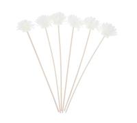 VANZACK 6 pièces Bâtons Rotin Parfum Ambiance Maison Tiges Diffuseur Fleur Simulation Diffuseur Fragrance Chambre Bureau Spa Décoration Mariage et Événements
