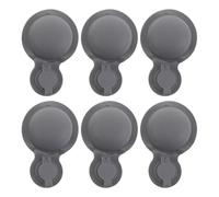 VANZACK 6 Pièces Bouchon d'air pour Coussin Gonflable, Valve de Réparation d'oreiller de Voyage Cervical, TPU, Étanche, Compatible Coussin et Oreiller Gonflables, pour Voyage et Camping