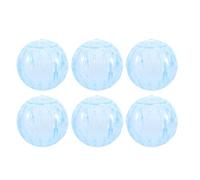 VANZACK 6 Pièces Boule Hamster Silencieuse pour Exercices Intérieurs Balle de Course Portable pour Hamsters et Chinchillas Stimulant et Facile à Nettoyer Activité Physique Améliorée