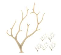 VANZACK 6 Pièces Branche D'arbre Séchée En Bois Artificiel Branche De Plante En Plastique Brindille Décorative Branche Sèche Artisanat De Noël Kit De Bricolage Fabrication De Bandeau En