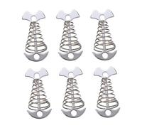 VANZACK 6 Pièces Crochet De Tente Épine De Poisson Lot D'accessoires De Tente Piquets De Sol De Camping pour Plein Air