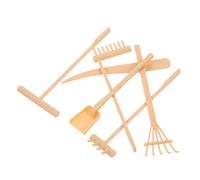 VANZACK 6 Pièces Râteaux Miniatures Zen pour Bac à Sable Outils de Jardin Zen pour Décoration Kit de Râteaux de Table Sable pour Loisirs Créatifs et Relaxation