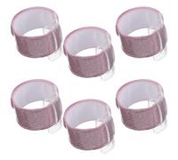 VANZACK 6pièces Bracelets Floral pour Demoiselles Honneur Bracelets de Mariage à Pression Rapide Accessoires pour Bal de Promo et Enterrement de Vie de Jeune Fille