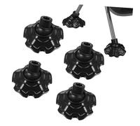 VANZACK 8 Pièces Chaise Camping Covers Antidérapants Résistants pour Mobilier Extérieur Embouts Élastiques Souples Protection Sol et Facile à Installer