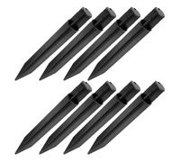 VANZACK 8 Pièces Piquet de Paysage Lampes solaires pour clôture Paysage Spike Light lumière Solaire Prise veilleuse Brancher piquets de Sol de Paysage Extérieur lumière de Jardin LED