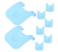 VANZACK 8Pièces Clips de Cage pour Petits Animaux Lot de Fixation Sécurisée pour Hamsters Clips Résistants à Usure Accessoire de Protection pour Habitat Animalier