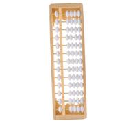 VANZACK Abacus Bois Éducatif Rangées Perles Outil Arithmétique pour Garçon Fille Calcul Mental et Apprentissage Mathématique Cadeau Pédagogique Couleur Aléatoire Couleur Aléatoire