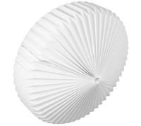 VANZACK Abat-jour DIY Plissé en Papier Blanc, Abat-jour Suspendu Géométrique Pliable, Luminaire Intérieur Décoratif Léger pour Salon, Chambre, Couloir - 1 Pièce Diamond J