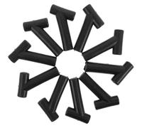 VANZACK Accessoires de Réparation pour Cerf-Volant Extérieur 10 Pièces Connecteurs Inclinés 3 Voies 7X7 MM en Plastique Résistant Kit Construction Sport Acrobatique