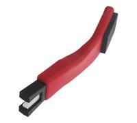VANZACK Affûteur de Patins à Glace Portable Rouge Pierre à Aiguiser en Caoutchouc pour Lames de Hockey, Affûtage pour Patins de Hockey Glace en Patinage