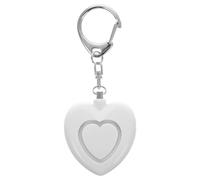 VANZACK Alarme Forme de Cœur Étanche et Portable avec Lumière LED Porte-clés Alarme pour Femmes Protection Extérieure Rapide et Sonore