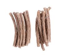 VANZACK Allume-feu Camping 20 Pièces Corde De Jute Mèche pour Activités De Plein Air Et Voyage Compact