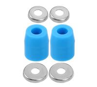 VANZACK Amortisseur de Skateboard en PU Doux, Kit de Mise à Niveau 1 Set Coussinets Cylindriques pour Longboard, Minimise l'usure et Assure Un Rebond Rapide pour Skating