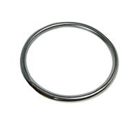 VANZACK Anneau de Fitness en Acier Inoxydable pour Renforcement Poignet, Bague Ajustable Surface Lisse sans Bavures, pour Fête Plein Air