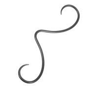 VANZACK Anneau Septum Noir Bijoux de Piercing pour Nez Accessoire et Unique Facile à Installer pour Styles et Préférences