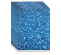 VANZACK Autocollants Effet Ondulations D’Eau Réalistes 15 Feuilles 30X21 CM Adhésifs pour Dioramas Piscines Rivières et Décorations Paysage Feuilles D’Eau Ondulée pour Maquettes et