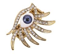 VANZACK Bague pour Femme Anneau Maléfique Créatif avec Pierres Brillantes,