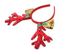 VANZACK Bandeau de Noël Cerf Accessoire de Coiffure pour Fêtes Décoratif pour Célébrations de Noël