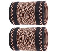 VANZACK Bandeau de Sport Poignet en Fibres Élastiques Fil de Cuivre, Taille S, 1 Paire, Bracelet de Compression Respirant pour Basketball, Musculation et Entraînement Sportif