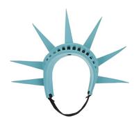 VANZACK Bandeau Statue Liberté pour Femme Torche Gonflable Accessoire de Costume Patriotique et Déguisement pour Fête Nationale et Halloween Léger et Confortable
