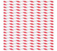 VANZACK Bâtonnets en Papier Rayé Rouge 100 Pièces 30 CM pour Machine à Barbe à Papa Compatibles Machines Automatiques Accessoires Alimentaires Hygiéniques pour Fêtes et Loisirs Créatifs