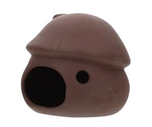 VANZACK Betta Fish Mushroom Cave Hideout for Aquariums Secure Goldfish Tank Decor with Smooth Surface Low Maintenance Fish and Shrimp Shelter