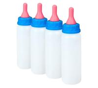 VANZACK Biberon pour Animaux De Compagnie 4 Pièces Mangeoire pour Animaux Nouveau-Né Chat Chien Biberons d'allaitement Récipients d'alimentation en Médicaments d'eau De Lait