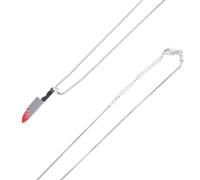 VANZACK Bijoux de cou collier pendentif créatif Couteau sanglant en alliage léger, design stylé pour hommes, Halloween et boîtes de nuit