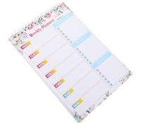VANZACK Bloc-notes Agenda Quotidien à Spirale, Papier, sans Date, Portable, pour Planification de L'emploi du Temps et Liste de Tâches, Carnet de Notes pour Bureau et Étude