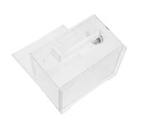 VANZACK Boîte Acrylique Transparente avec Serrure Sécurisée Urne de Vote Robuste et Résistante Au Vandalisme Boîte à Dons Sécurisée pour Collecte et Suggestions pour Bureaux et Événements