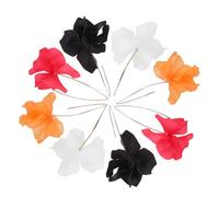 VANZACK Boucles D’oreilles Pendantes Fleurs Acrylique Pour Femmes Et Filles, Légères Et Colorées, 4 Paires Assorties, Bijoux Vacances Et Fête, Style Jeune Fleur Rose Transparente