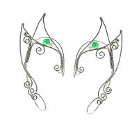 VANZACK Boucles Oreilles Manchettes pour Femmes sans Perçage Oreilles Elfe de Fée Accessoire de Costume pour Mariage et Fête