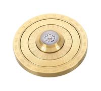 VANZACK Boussole Feng Shui Portable Cuivre Mini Boussole Bagua Tai Chi Ornement Rotatif pour Positive Décoration Maison et Bureau