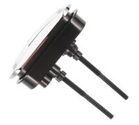 VANZACK Bouton-poussoir pour Toilettes à Double Chasse, Forme Ovale, | Abs, Trou 9 à 9,5cm et 3 à 4cm, Simple à Utiliser, Pièce de Remplacement Style Aléatoire