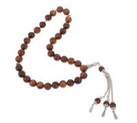 VANZACK Bracelet Chapelet Islamique à Perles en Naturel Fait à La Main