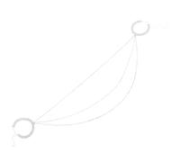 VANZACK Bracelet de Bras Multi-couches à Glands Cristaux Manchette Ouverte Brillante Accessoire Corporel Élégant pour Femmes Accessoire de Mariage et Soirée