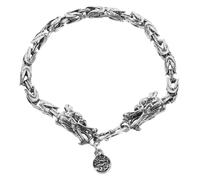VANZACK Bracelet Dragon Tête Vintage pour Hommes Accessoire de Poignet Aesthetic Hip Hop et Punk Élégance Unique pour Nouvel An