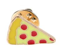 VANZACK Broche Vintage Pizza Émaillée Compacte et Colorée Épingle Cartoon pour Vêtements et Accessoires pour Usage et
